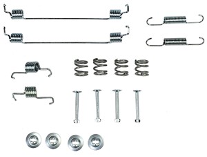 Tilbehørsett, bremsesko, Bakaksel, NISSAN MICRA IV, RENAULT CLIO II, CLIO IV, CLIO Skåp/halvkombi II, LOGAN/STEPWAY II, THALIA I