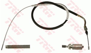 Kabel, parkeringsbremse, Bak, Høyre, Venstre, SEAT CORDOBA, CORDOBA Vario, IBIZA II, 6K0 609 721 A, 6K0 609 721 B