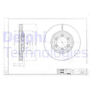 Bremseskive, ISUZU D-MAX I, D-MAX Flak/chassi I, 8973606780, 8980062590, 8980062591, 98006259