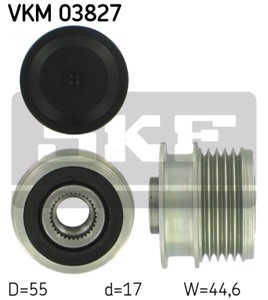 Frihjul, dynamo, MERCEDES-BENZ A-KLASS [W168], 668 155 00 15, 668 155 07 15