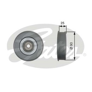 Strammerull, kilerem med ribber, MITSUBISHI PAJERO II, PAJERO Canvas Top II, PAJERO PININ I, PAJERO SPORT I, 2528135010, 2528135020, 252