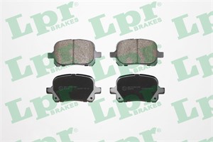 Bremseklosser sett, Framaksel, TOYOTA PREVIA II, 0446528410, 0446528460
