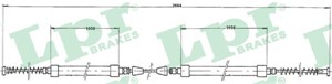Kabel, parkeringsbremse, Bak, IVECO DAILY Flak/chassi I, DAILY Flak/chassi II, DAILY Skåp I, DAILY Skåp II, 7169715