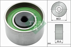 Styrerulle-kilerem tannrem, MAZDA 3, 3 Sedan, 5, 6 Hatchback, 6 Kombi, 6 Sedan, 6 Station Wagon, MPV II, RF5C12730, RF5C-12-730
