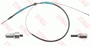 Kabel, parkeringsbremse, Bak, Bakre venstre, Høyre bak, Høyre, Venstre, RENAULT SCÉNIC III, 36 40 000 04R