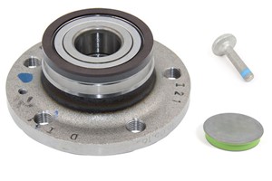 Hjullagersett, Bakaksel, Venstre, AUDI,SEAT,SKODA,VW, 1J0501249A+, 1T0598611A+, WHT000229+