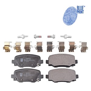 Bremseklosser sett, Bakaksel, JEEP CHEROKEE, CHEROKEE VAN, 68225301AA, 68225301AB, 68225327AA, 68225327AB, 68225327AC, 68273101AA
