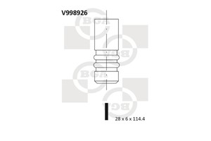 Innløpsventil, ALFA ROMEO,FIAT,LANCIA,OPEL,SAAB,VAUXHALL, 46 802 049, 46802049, 55190248, 55195535, 55202556, 641073, 641074, 641075, 93