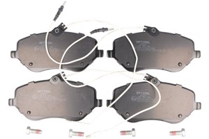 Bremseklosser sett, Framaksel, CITROËN C5 III, C5 Break III, C6, PEUGEOT 407, 407 Coupé, 407 SW, 607, 4252.78, 4252.94, 4253.36, 4253.48