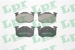 Bremseklosser sett, Bakaksel, RENAULT 11, 19 I, 19 Chamade I, 9, CLIO I, MEGANE Classic I, 7701202210, 7701202308, 7701202662, 770120466