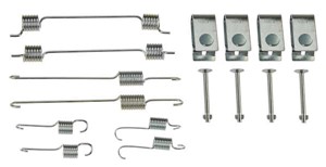 Tilbehørsett, bremsesko, Bakaksel, KIA PRIDE, PRIDE Kombi, PRIDE Van, MAZDA 121 I, 126069900, DA0069900