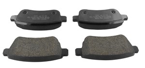 Bremseklosser sett, Bakaksel, RENAULT, 44 06 035 58R, 44 06 037 34R, 44 06 046 94R, 440601416R, 440603558R, 440604694R