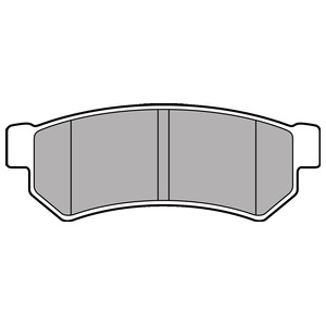 Bremseklosser sett, Bakaksel, CHEVROLET,DAEWOO,MITSUBISHI, 4605A998, 4605B805, 4605B914, 96800089