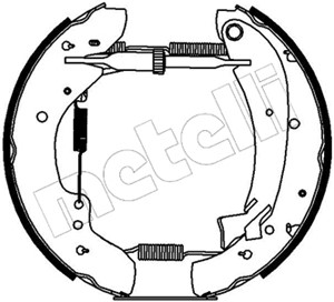 Bremsesko sett, Bakaksel, CITROËN,FIAT,PEUGEOT, 4241.2W, 4241.3W, 4241.4V, 4241.7R, 4242.37