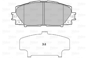 Bremseklosser sett, Framaksel, DAIHATSU CHARADE VIII, TOYOTA PRIUS C, YARIS, YARIS / VIOS Sedan, 04465-52200, 04465-52260, 04465-74040,