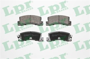 Bremseklosser sett, Bakaksel, TOYOTA COROLLA, COROLLA Compact, COROLLA FX Compact, COROLLA Kombi, COROLLA Liftback, 0446612031, 04466120