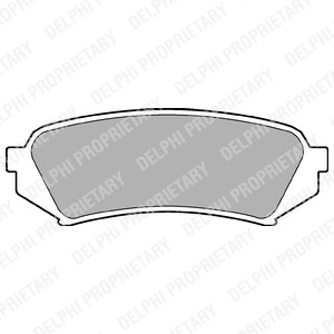Bremseklosser sett, Bakaksel, LEXUS LX, TOYOTA LAND CRUISER 100, 04466-60030, 0446660070, 04466-60070, 0446660100, 0446660110, 04466-601