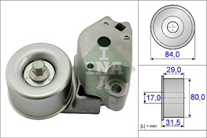 Spennarm, kilerem med ribber, MITSUBISHI L200 / TRITON, L200 / TRITON Flak/chassi, PAJERO SPORT II, PAJERO SPORT III, 1345A009, 1345A062