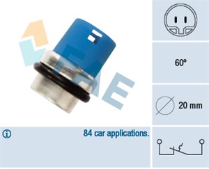 Temperaturbryter, kjøling, VW, 1C0820411, 1C0820413, 1C0820413A, 1C0820413E, 1C0820413G, 251 919 369, 50 10 557 423, 8AL1-15-010, 8AL1-1