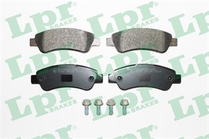 Bremseklosser sett, Bakaksel, CITROËN,FIAT,PEUGEOT, 425359, 425360, 425469, 77364016