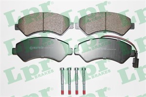 Bremseklosser sett, Framaksel, CITROËN,FIAT,PEUGEOT, 1623842680, 425373, 425374, 425375, 425376, 425463, 425464, 77364015, 77364161, 773