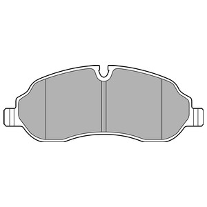 Bremseklosser sett, Framaksel, FORD TRANSIT V363 Buss, TRANSIT V363 Flak/chassi, TRANSIT V363 Skåp, 1824121, 1829400, 1840479, 2005987,
