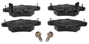 Bremseklosser sett, Bakaksel, OPEL,VAUXHALL, 09195641, 09195685, 09198598, 16 05 025, 16 05 039, 16 05 093, 16 05 105