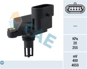 Sensor, sugerørtrykk, OPEL GT Cabriolet, INSIGNIA A, INSIGNIA A Sedan, INSIGNIA A Sports Tourer, 12592017, 4803140, AX-135