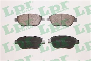 Bremseklosser sett, Framaksel, CITROËN C3 I, FIAT DOBLO Minibus, minivan, DOBLO Skåp/stor limousine, IDEA, LANCIA MUSA, 77362743, 77364