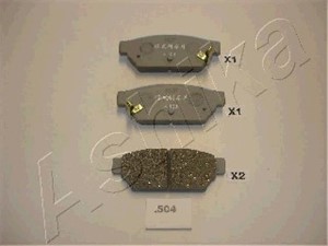 Bremseklosser sett, Bakaksel, MITSUBISHI,PROTON, MB928314, MN116770, MR205377, MR389565, MR389569