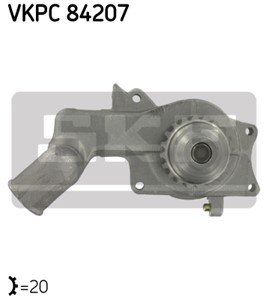 Vannpumpe, FORD, 5008470, 5018437, 5018852, 870X 8591 AA