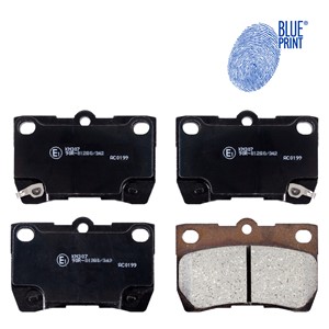 Bremseklosser sett, Bakaksel, LEXUS GS, IS II, IS C, TOYOTA MARK X I, 04466-22190, 04466-53010, 44662219079, 44665301079