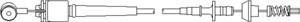 Gasskabel, FORD FOCUS I, FOCUS Sedan I, FOCUS Turnier I, 1 062 102, 1 064 322, 1 069 700, 98AB9C799AG, 98AB9C799AH, 98AB9C799AJ