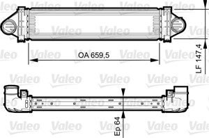Ladeluftkjøler, FORD MONDEO IV, MONDEO Sedan IV, MONDEO Turnier IV, S-MAX, 1433631, 1541599, 1594852