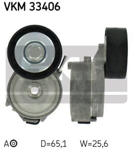Strammerull, kilerem med ribber, Senter, Venstre, Øvre, CITROËN C-CROSSER, C-CROSSER ENTERPRISE, LAND ROVER FREELANDER 2, PEUGEOT 4007,