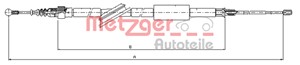 Kabel, parkeringsbremse, Bakre venstre, Høyre bak, AUDI TT, TT Roadster, 8N0 609 721G, 8N0 609 721H