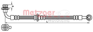 Bremseslange, Foran, Venstre, SUZUKI JIMNY Terrängbil täckt, 5155081A00