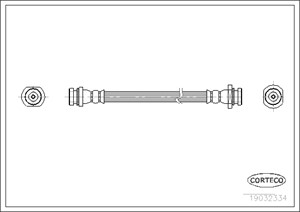 Bremseslange, Bakaksel, Hjulside, SUZUKI SAMURAI Terrängbil täckt, VITARA, VITARA Cabrio, X-90, 5156083031
