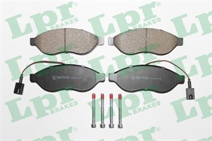 Bremseklosser sett, Framaksel, CITROËN,FIAT,PEUGEOT, 1607878380, 1607878580, 1612433880, 1612433980, 77366018, 77366020
