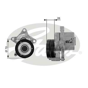 Strammerull, kilerem med ribber, SEAT,VW, 032145299C, 6K0145299
