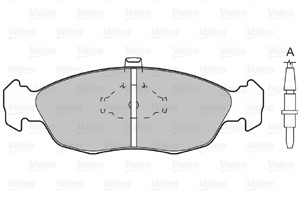 Bremseklosser sett, Framaksel, PEUGEOT, 425122, 4251-22, 425315, 4253-15, 425316, 4253-16