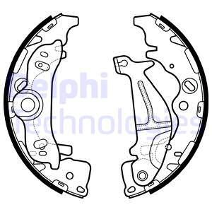 Bremsesko sett, Bakaksel, HYUNDAI H-1 / STAREX Buss, H-1 Cargo, H-1 Travel, 58305-4AA19, 58305-4AA20, 58305-4AA30, 58305-4HA00