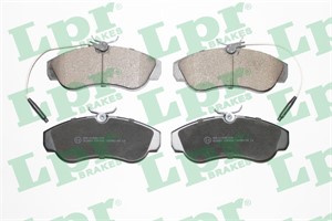 Bremseklosser sett, Framaksel, CITROËN,FIAT,PEUGEOT, 425118, 425119, 425452, 77362209, 9945810