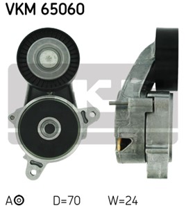 Strammerull, kilerem med ribber, CHRYSLER,JEEP,MITSUBISHI, 048 91659 AA, 1345A013