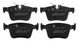 Bremseklosser sett, Bak, JAGUAR,LAND ROVER,VOLVO, 31445621, 31445622, 31471265, 31471266, LR061385, T2H7439, T2H9989