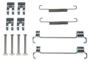 Tilbehørsett, bremsesko, Bakaksel, CITROËN,FIAT,PEUGEOT, 4210851, 7550851, 95708510