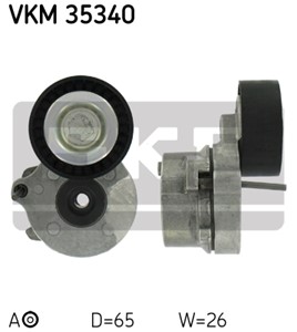 Strammerull, kilerem med ribber, Nedre venstre, Senter høyre, Senter, Venstre, ALFA ROMEO,CHEVROLET,FIAT,OPEL,SUZUKI,VAUXHALL, 55562245,
