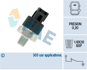 Oljetrykkbryter, CITROËN,HONDA,LEXUS,MAZDA,MINI,PEUGEOT,TOYOTA,VOLVO,VW, 1131.J1, 13 627 792 397, 30713497, 30874183, 30874788, 34 11 6