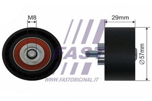 Styrerulle-kilerem tannrem, ALFA ROMEO,FIAT,LANCIA, 10060382010000, 60607965, 60652129, 60664403, 60671573, 60812624, 60813415