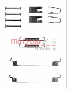 Tilbehørsett, bremsesko, Bak, Bakaksel, FORD,MAZDA, 1123794, 1145298, 2S61-2A225-AA, YS61-2A225-AB